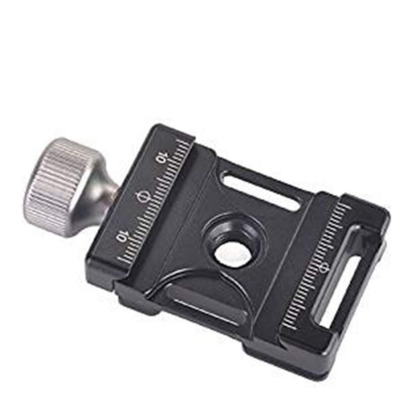 FULL-DC-38Q Aluminum Alloy Quick Release Plate Clamp Compatible with Arca Swiss for 38mm QR Plate Camera Accessories