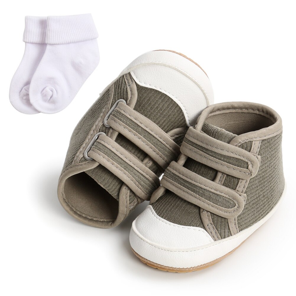 Baby Boys Girls High Tops Sneakers Soft Anti-Slip ... – Vicedeal