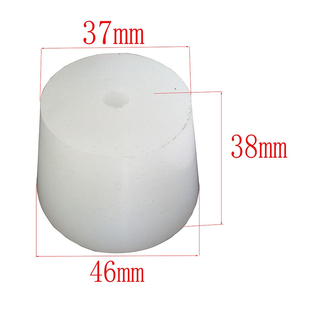 3 #-14 # siliconen Plug Met Gat voor Luchtsluis Waskolf Brouwen Wijn Food Grade Siliconen Rubber Stop: size 9