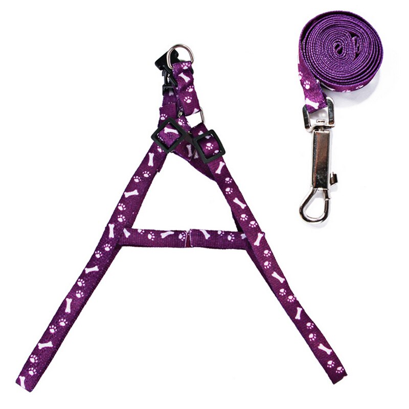 Pet Dog Leash Harness Dog Collar Cat Walking Training Leash Cats Dog Harness Collar Leash Strap Belt 45