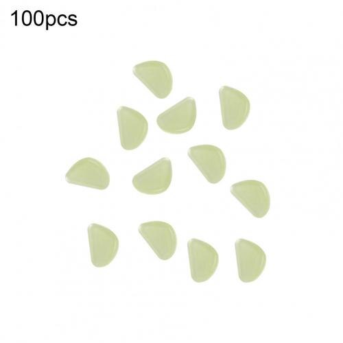 Galets lumineux en résine fluorescents, 100 pièces, pierres chaudes et lumineuses, décoration pour allées de jardin, chemin pour Aquarium: Primary Color