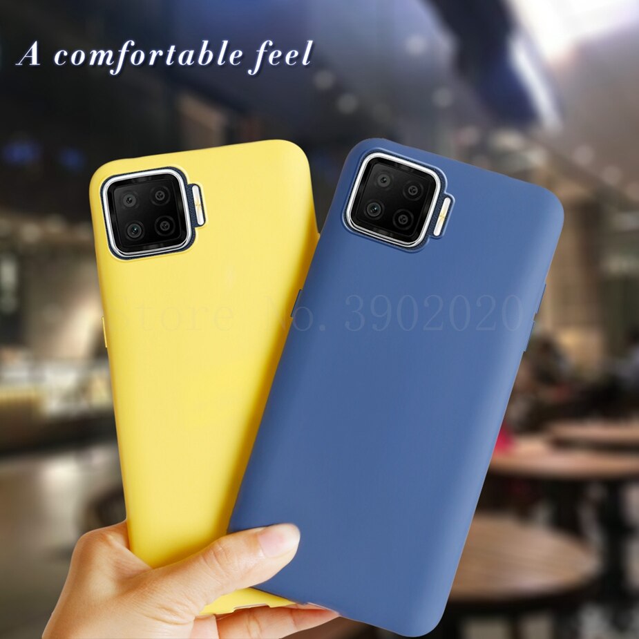 Funda blanda a prueba de golpes para OPPO Reno4 Lite 5G, funda protectora completa de silicona para Reno 4 Lite