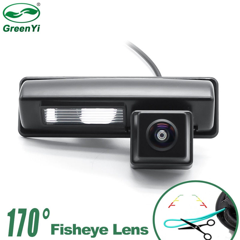 Hd 170 Graden 1280P Fisheye Sony/Mccd Lens Sterrenlicht Nachtzicht Auto Reverse Backup Achteruitrijcamera Voor toyota Camry 2007