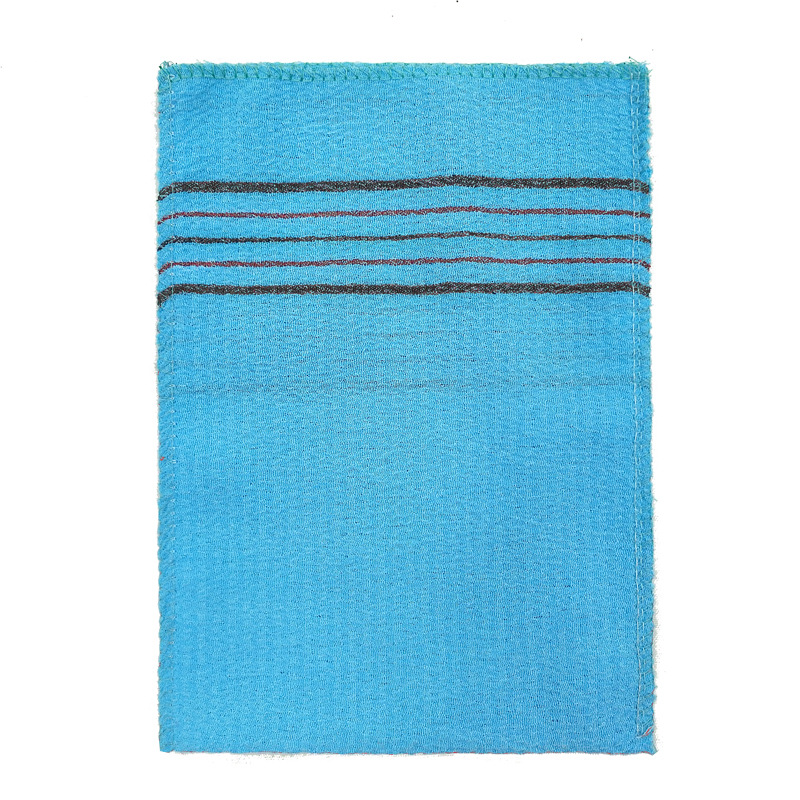 1Pc Bad Voor Peeling Exfoliërende Lichaam Reiniging Scrub Handschoen Wrijf Dode Huid Handschoenen Voor Douche Lichaamsborstel Handdoek Spa Schuim Lichaamsmassage: Black