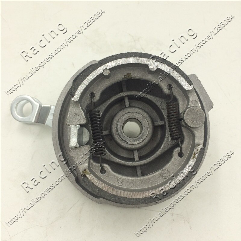 Frein à tambour de 10 pouces avec chaussures, roue arrière de 12 pouces pour Dirt Pit Bike, accessoire 50-125cc SSR CRF50 KTM SDG