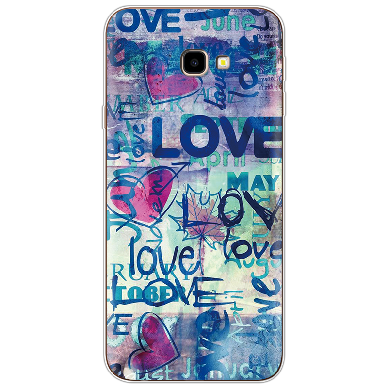 Fundas de TPU suaves para teléfono con dibujos de ciervos de amantes de lujo para Samsung Galaxy J4 Plus J4Plus funda de silicona de 6,0 pulgadas fundas coques: tuyalove