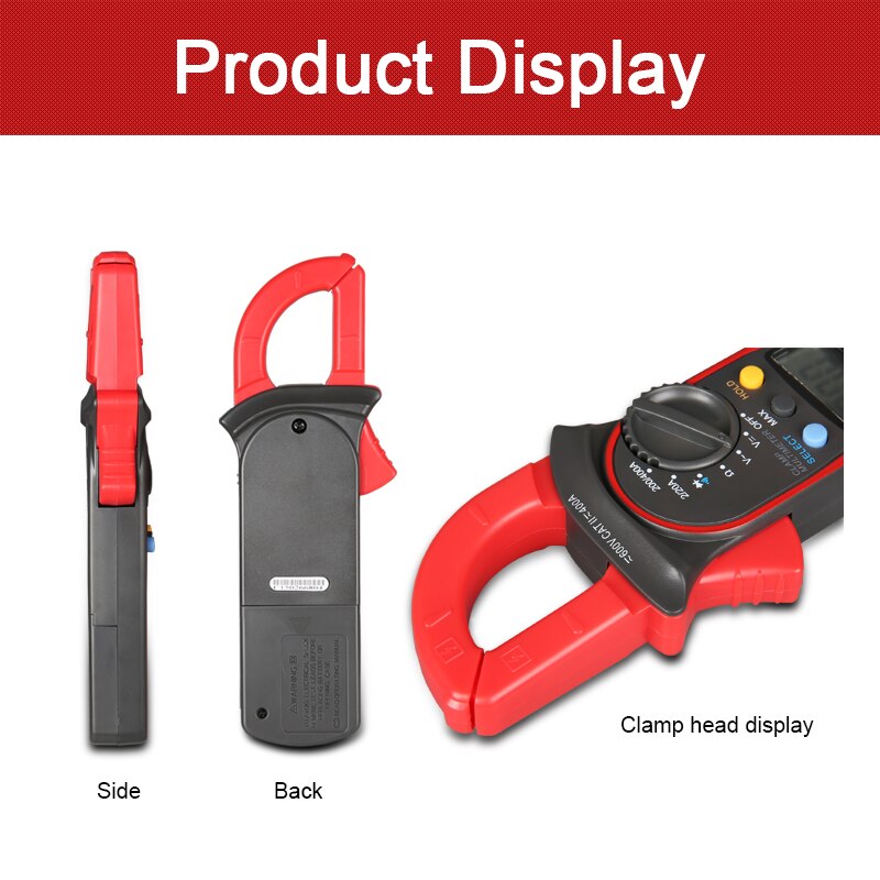 UNI-T Digital Clamp Multimeter UT201 UT202 Diagnostic-tools AC Voltage Diode Tester Digital Clamp Meters Resistance Multi Tester