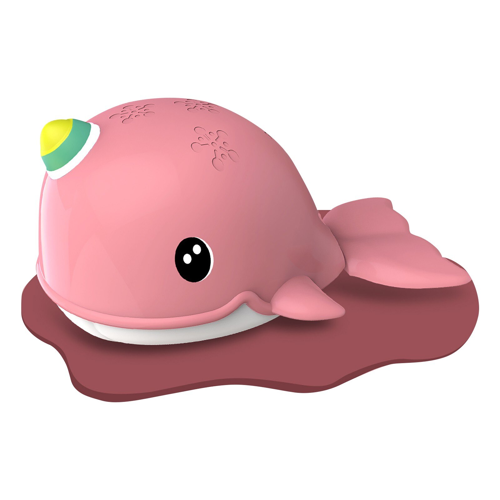 Baby Bad Speelgoed Wind Up Bad Speelgoed Leuke Walvissen Bad Speelgoed Voor Peuters Drijvende Badkamer Beregening Douche Zwemmen Water Speelgoed # P30: Roze