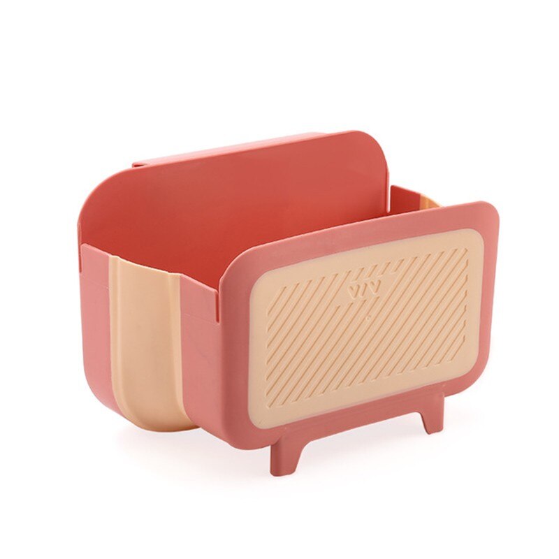 Køkken skraldespand skabsdør væghængende foldespand skraldespand container til køkken badeværelse ведро для мусора: C stil pink s