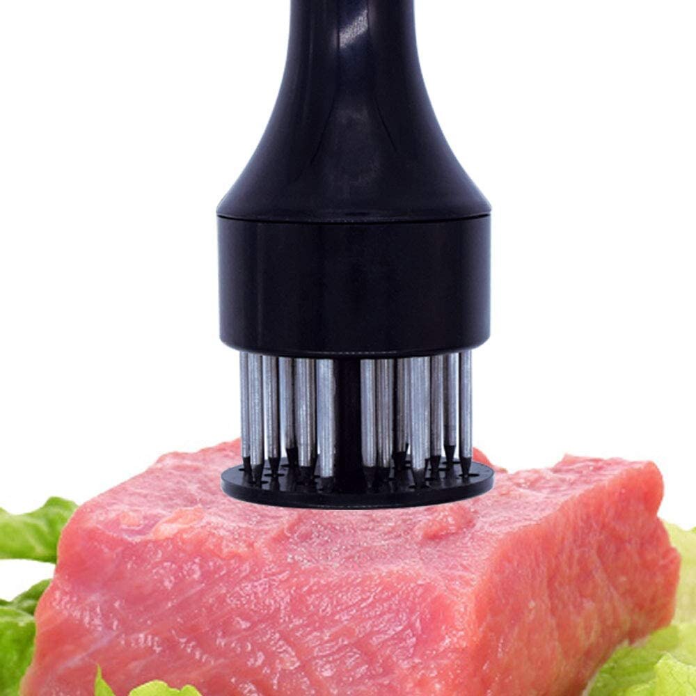 Meat Tenderizer Tool Stainless Steel with Sharp Needle for Cooking Tenderizing Steak Beef Poultry BBQ Kitchen Accessories Tools