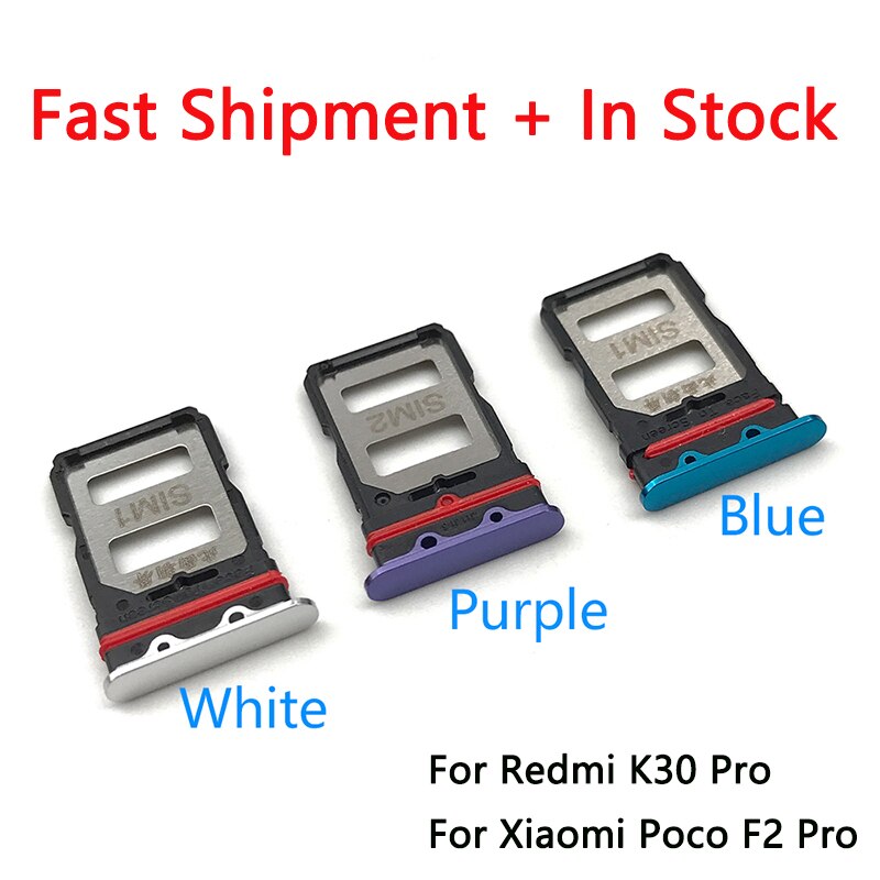 Udskiftningsdel til sim-kortbakkeholder til xiaomi redmi  k30 pro / poco  f2