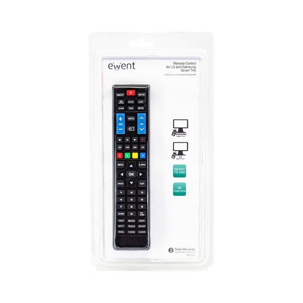 Afstandsbediening Voor Smart Tv Ewent EW1575 Zwart