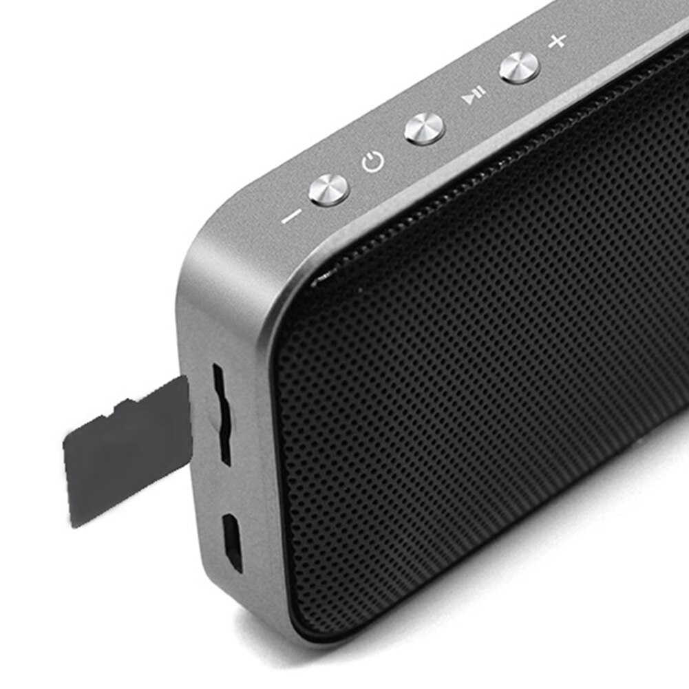 Bluetooth Speaker IPX7 Waterdicht Kolom Draagbare Speaker Voor De Computer Ondersteuning Tf Card Usb Oplaadbare