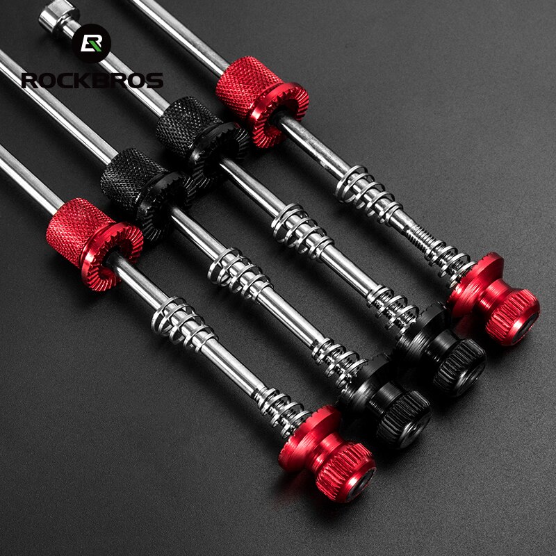 Rockbros fiets fietsnaven antidiefstal snelspanners fietsen mtb wielen vergrendeling beveiliging voor mtb racefiets onderdelen bmx