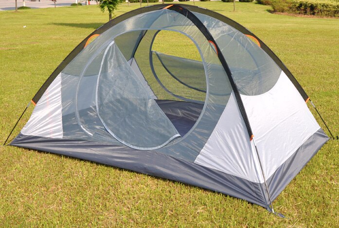 Rainstorm tent 2 people wild mountaineering couple camping set ultra light rainproof portable