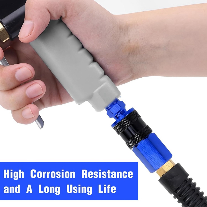 35 Pieces Air Hose Fittings 1/4Inch NPT Aluminum Air Coupler And Plug Kit Air Tool Fittings Heavy Duty Air Fittings