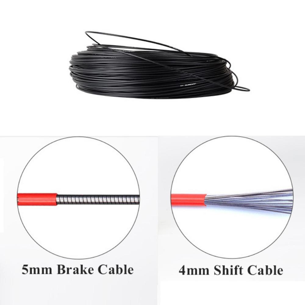 Universele Bike Kabel Behuizing 5mx 4/5Mm Fiets Shifter Derailleur V Brake Kabels Buitenste Behuizing Beschermhoes