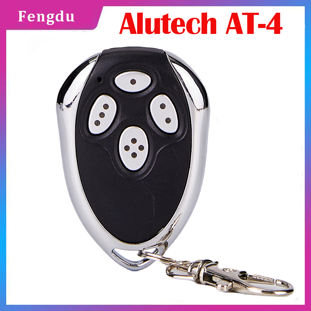 Garage Gate Door Remote Control Alutech / AN-Motors AT-4 433.92mhz Rolling Code Opener Command Transmitter
