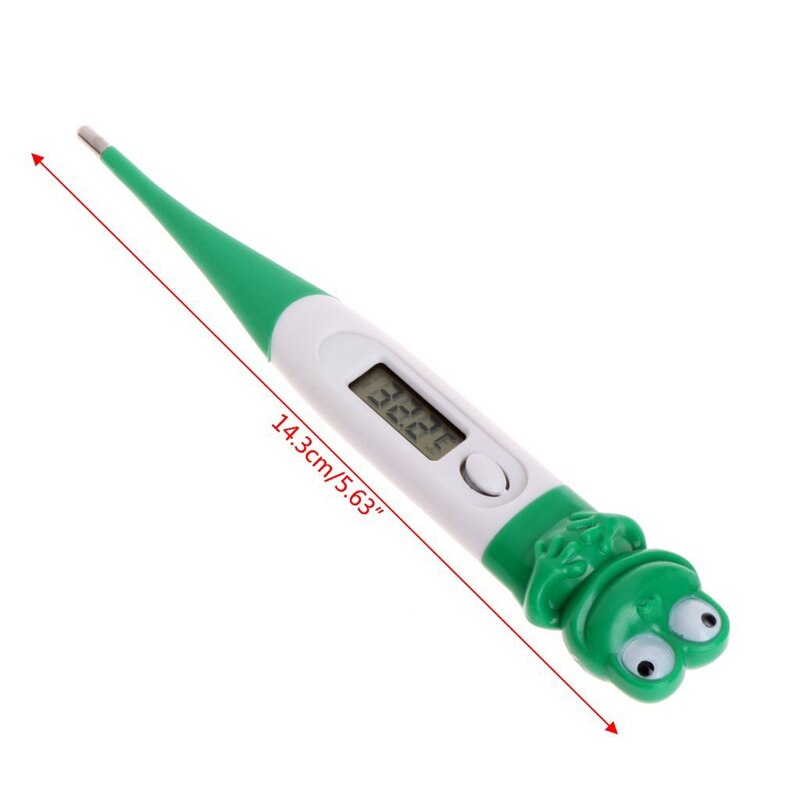 Babytermometer tegneserie dyremund vandtæt bærbart termometer digitalt termometer til børn til voksne