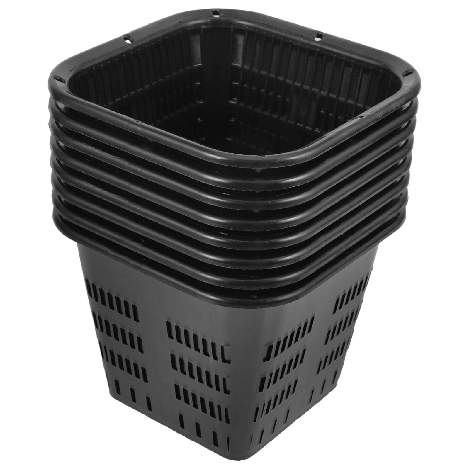 8 Stuks Hydrocultuur Groentemand Netto Potten Tuincontainers Plastic Wortelcontrole Apparaat Orchidee Waterplant
