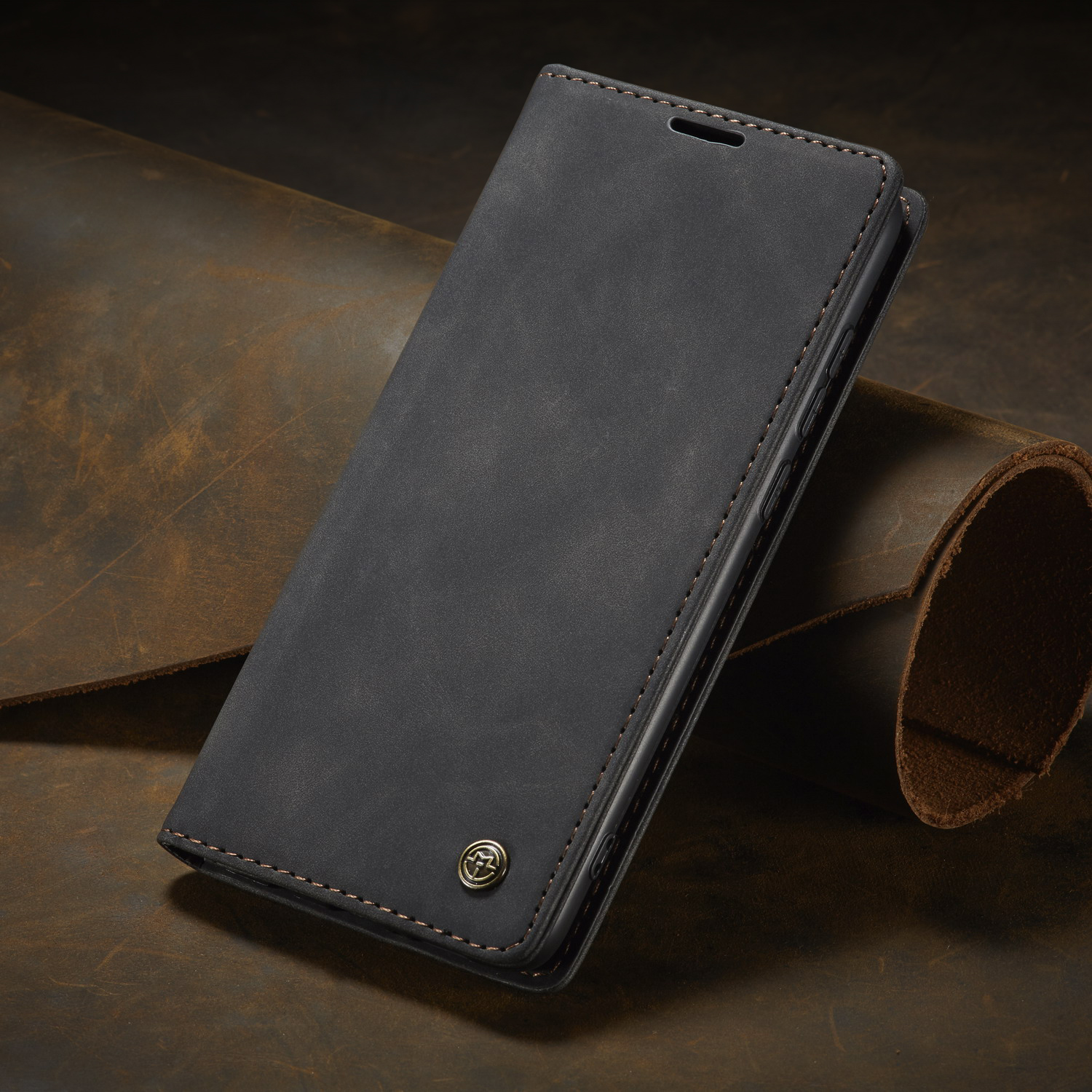 Redmi Note 8 Case Portemonnee Fundas Voor Xiaomi Redmi Note 8 Pro 8Pro Note8 Cover Luxe Pu Leather Flip Magnetische stand Coque Behuizing: Redmi Note 8 Pro / Black