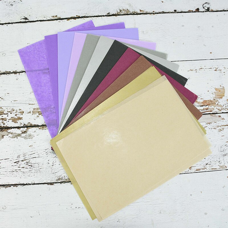 66/100pcs 14*21cm A5 Tissue Paper Fruit Flower Packaging Bookmark Handmade Papers Copying Drawing Sheet DIY Scrapbook Craft