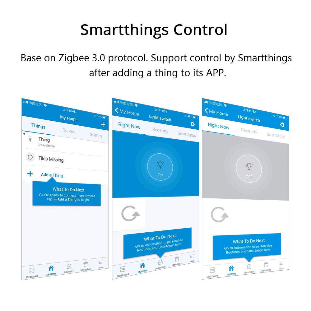Lonsonho Zigbee 3,0 Clever Dimmer Regler Modul Relais kompatibel Echo Smartthings ZHA Zigbee2MQTT
