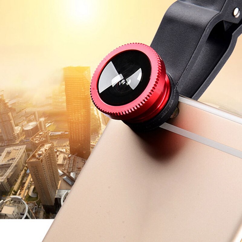 3 in 1 Mobile Phone Lens 0.67x Wide Angle Camera Macro HD External Camera Lens Universal for iPhone Android Phone Ipad