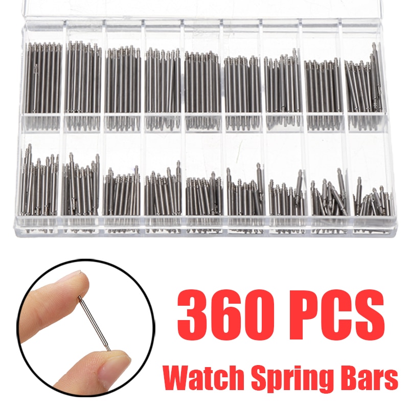 360pcs Spring Bar Kit Watch Parts Stainless Steel ... – Grandado