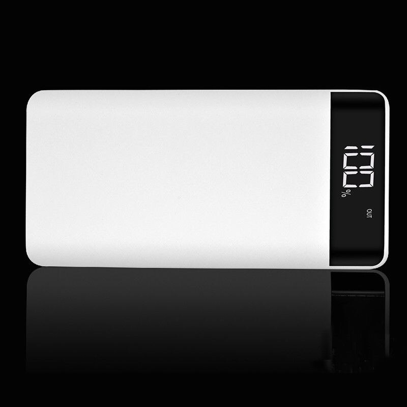 Dual 2 USB Ports Battery Charger Box 8X 18650 DIY Kit Power Bank Case For Smart Mobile Cell Phone 18650 usb charger box Cover