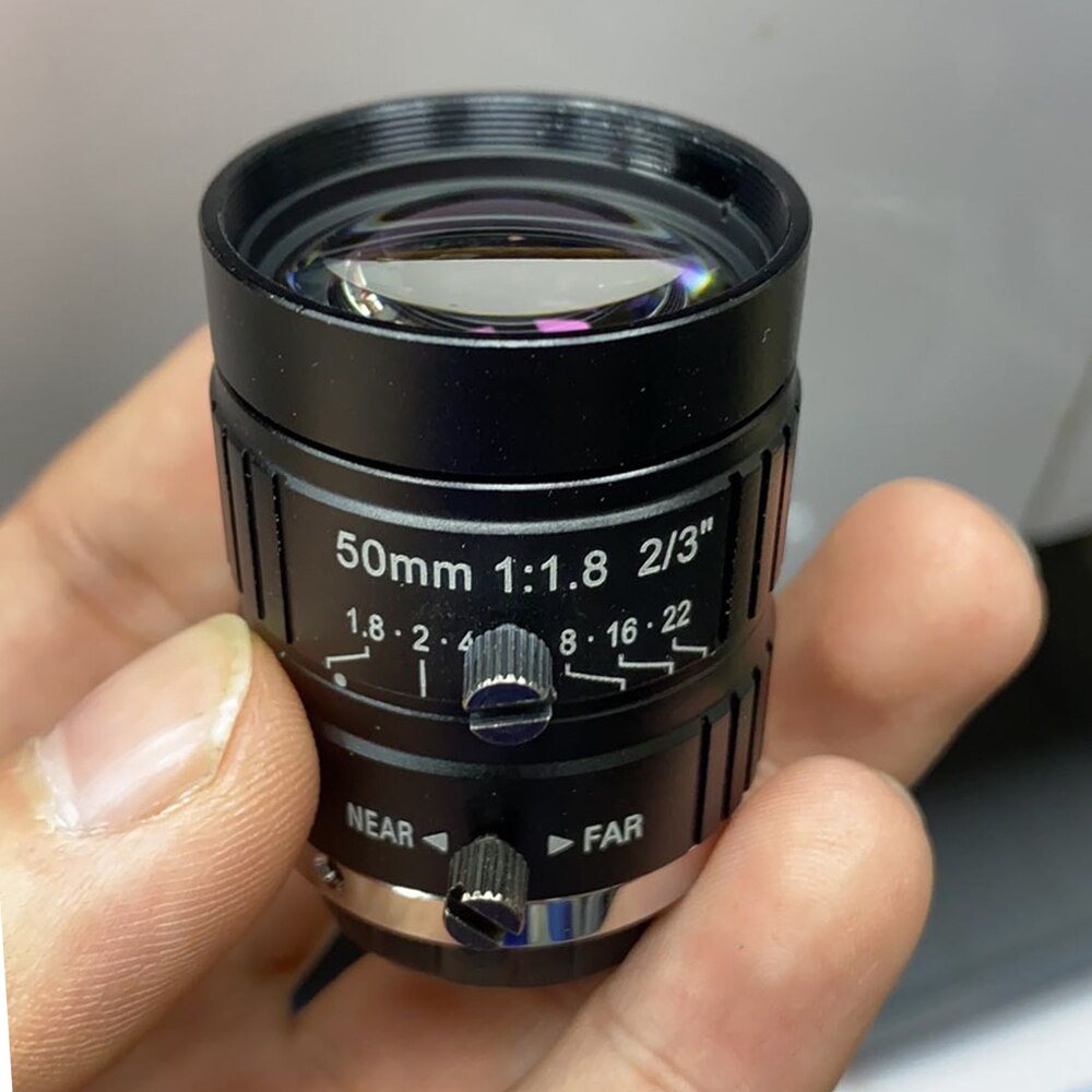 5MP 50mm 1:1.8 Fixed Focus CS / C Mount for CCTV Camera Lens / for cctv Industrial Microscope Camera