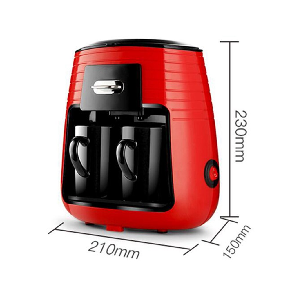 Edoolffe Electric Drip Coffee Maker Automatic Coffee Machine Tea Infuser Milk Cappuccino Coffee Coffeeware Moka Pot