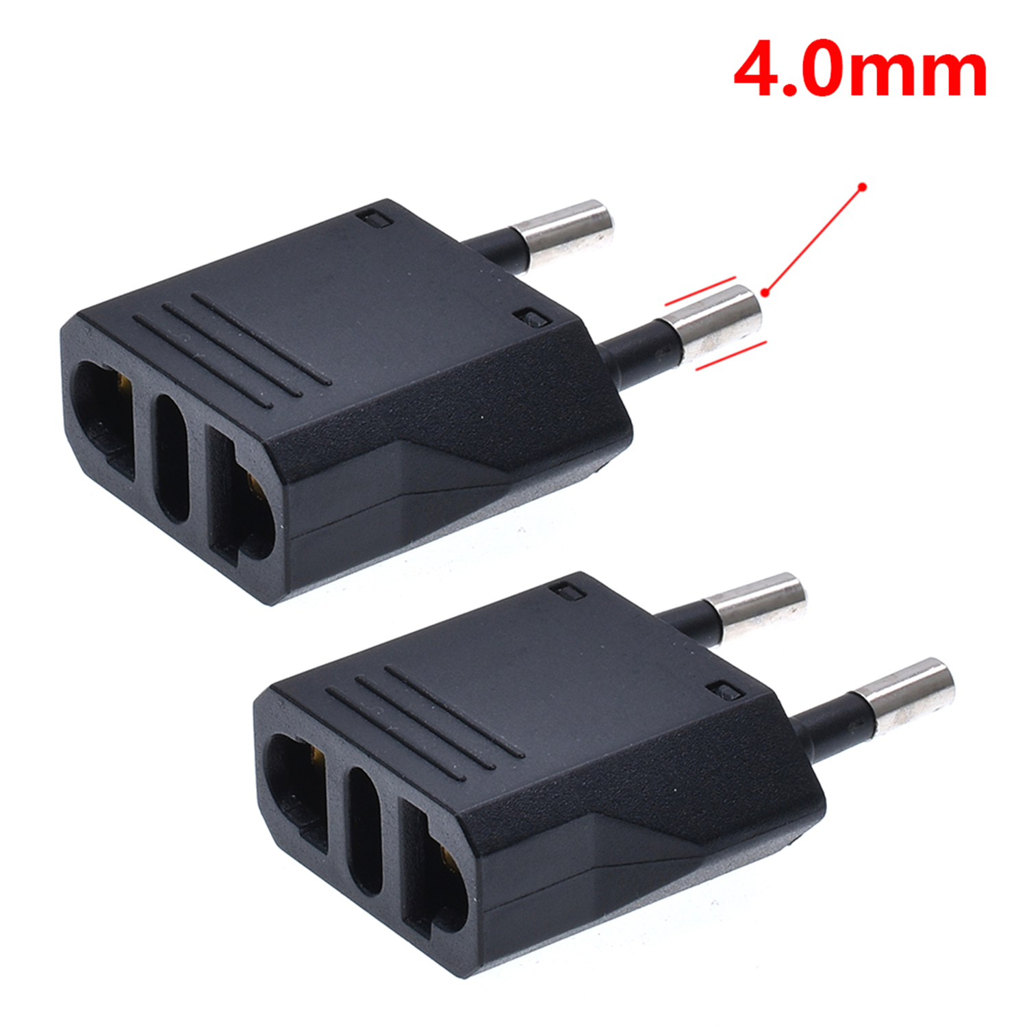 EU European KR Plug Adapter Japan China US AU To EU Travel Power Adapter Electric Plug Converter Charger Socket AC Outlet CE/FCC: army green