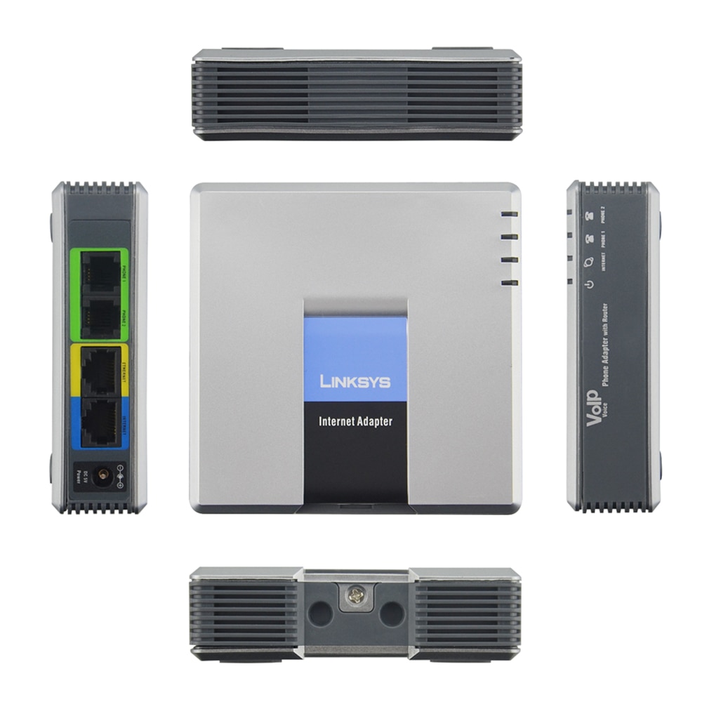 Schnelles ! Entsperrt Linksys Spa2102 Voip Tor Telefon FXS Voip Adapter Spa2102 Stimme über IP adater IP pbx