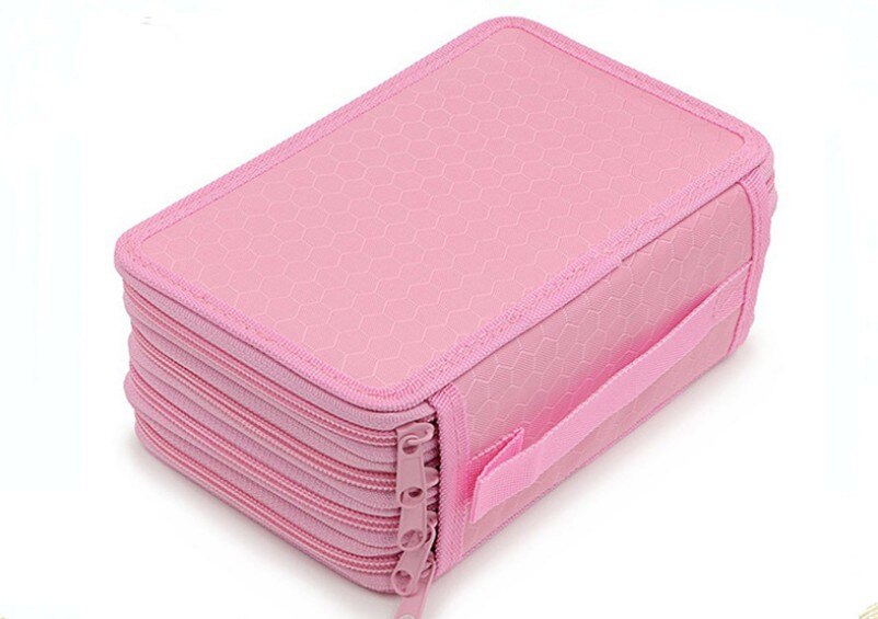 High Capacity Box Stationary Pen Pouch Bag Makeup Storage Bag Pen Pencil Case 72 Pencil Case Bag Organizer Pouch Case Bag