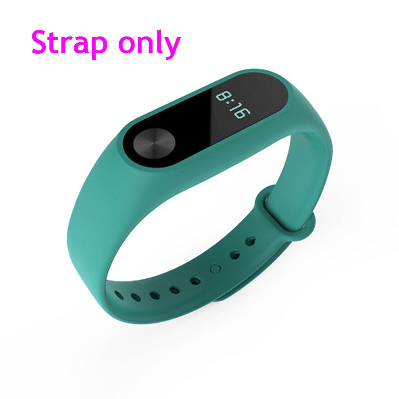 Para Xiaomi Mi Band 2 correa de reloj inteligente correa de repuesto correa de silicona pulsera para Xiaomi Accesorios inteligentes: Water duck color