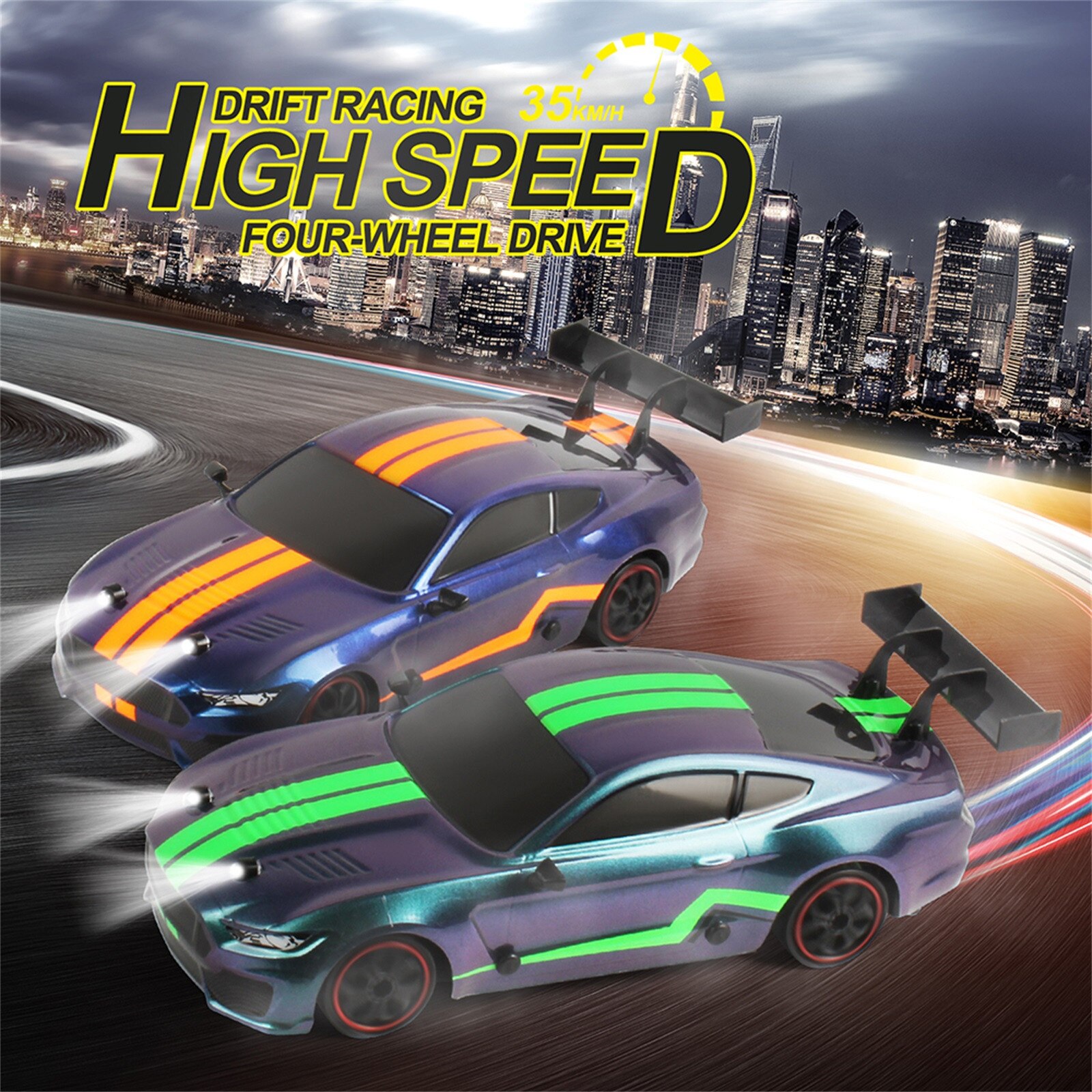 Neue 2,4G Drift vier-Rad Antrieb Rc hoch-Geschwindigkeit Fernbedienung aus-Straße Klettern Auto 360 grad kippen freundlicher Roboter RC Autos Spielzeuge2021