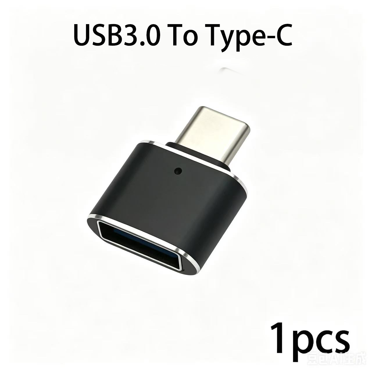 Mini Typ-C auf USB Adapter 3.0 USB-C Stecker OTG A Buchse Datenanschluss für MacBook ProiPadMini 6/ProMacBookAirType CDevice: Lila