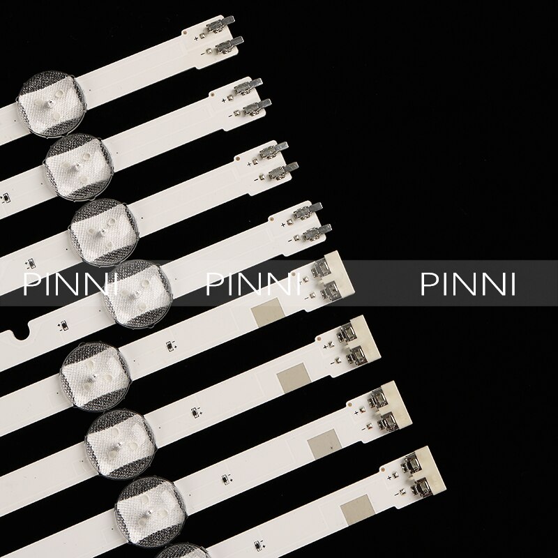 Led-achtergrondverlichtingsstrip met 7 lampen voor samsung 43 " tv, svs 43, fcom, fhd  ua43 , j , 51sw un43 5000 un43 j, 5200 n43, j , 5300 v5dn-430 , sma -r1 430 smb