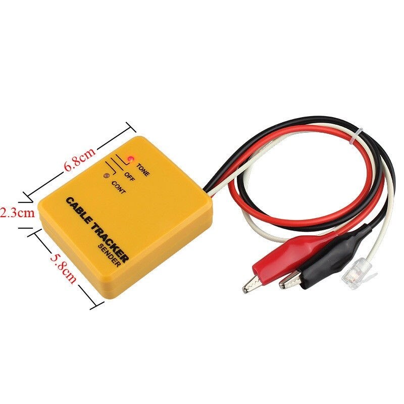 Kabelfinner tone generator sonde tracker wire nettverk tester tracer kit