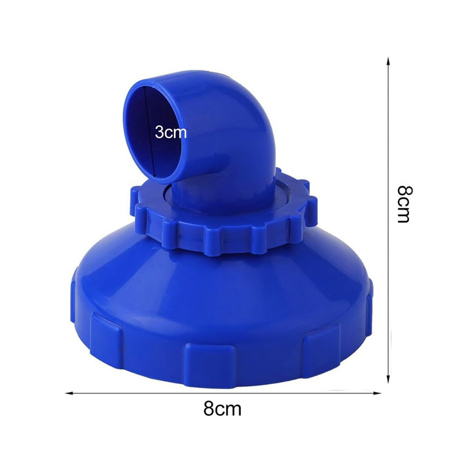 Pool Inlet 360° Rotatable Pool Inlet Nozzle Accessories Pool Backflow Nozzle Flow Inlet Accessories Pool Accessories: Default Title