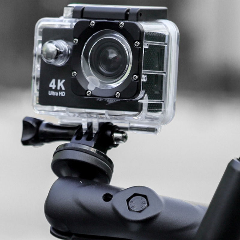 Motorrad Aktion Kamera Halterung, Lenker Montieren Clip für Fahrrad Nocken Montieren Kompatibel mit GoPro Aktion Kamera