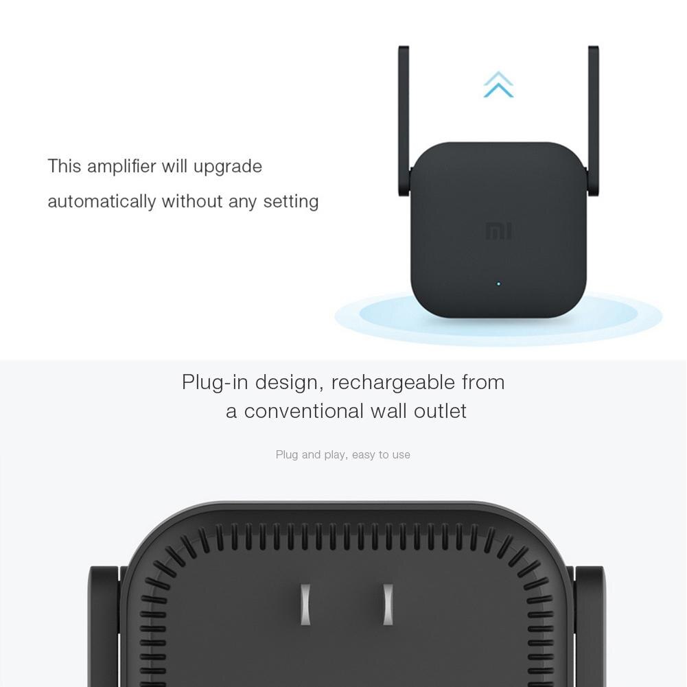 Xiaomi Pro 300M Smart Home amplificatore WiFi 2.4G ripetitore WIFI Extender booster di segnale Router universale Wireless