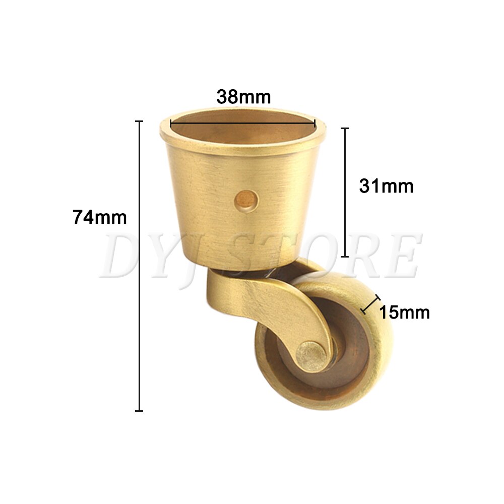 4PCS Seat-Wielen voor Roeimachines, Eigenschappen Plastic en