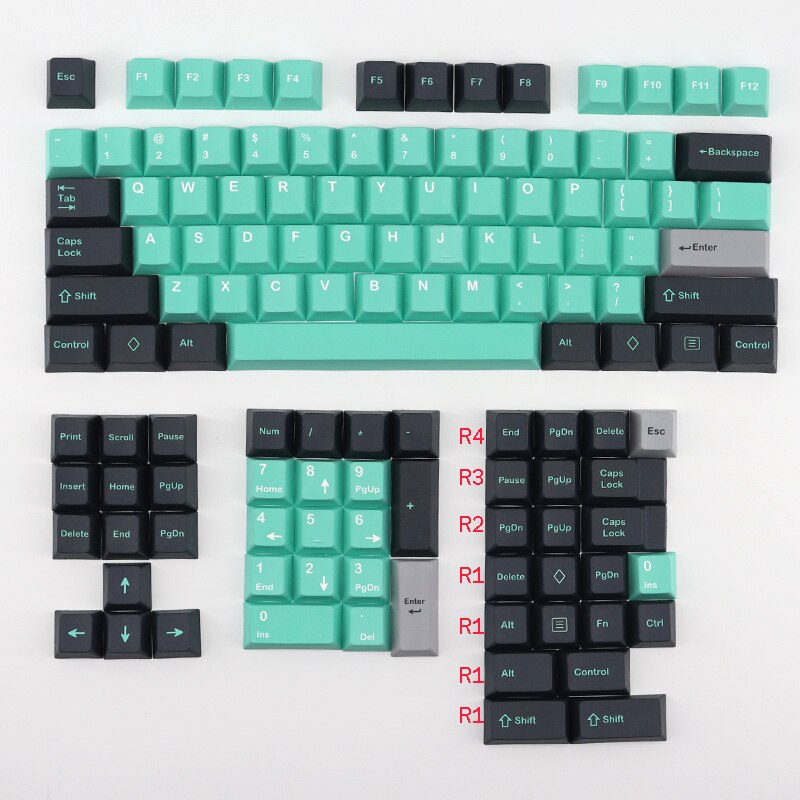 GMK OGCO Royal Blue and Green English Keycap Cherr... – Vicedeal