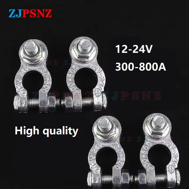 Car Battery Terminal Wire Cable Clamp Top Quick Post Terminal Positive Negative Electric Connector Clamps For Car Boat Motorhome: MULTI