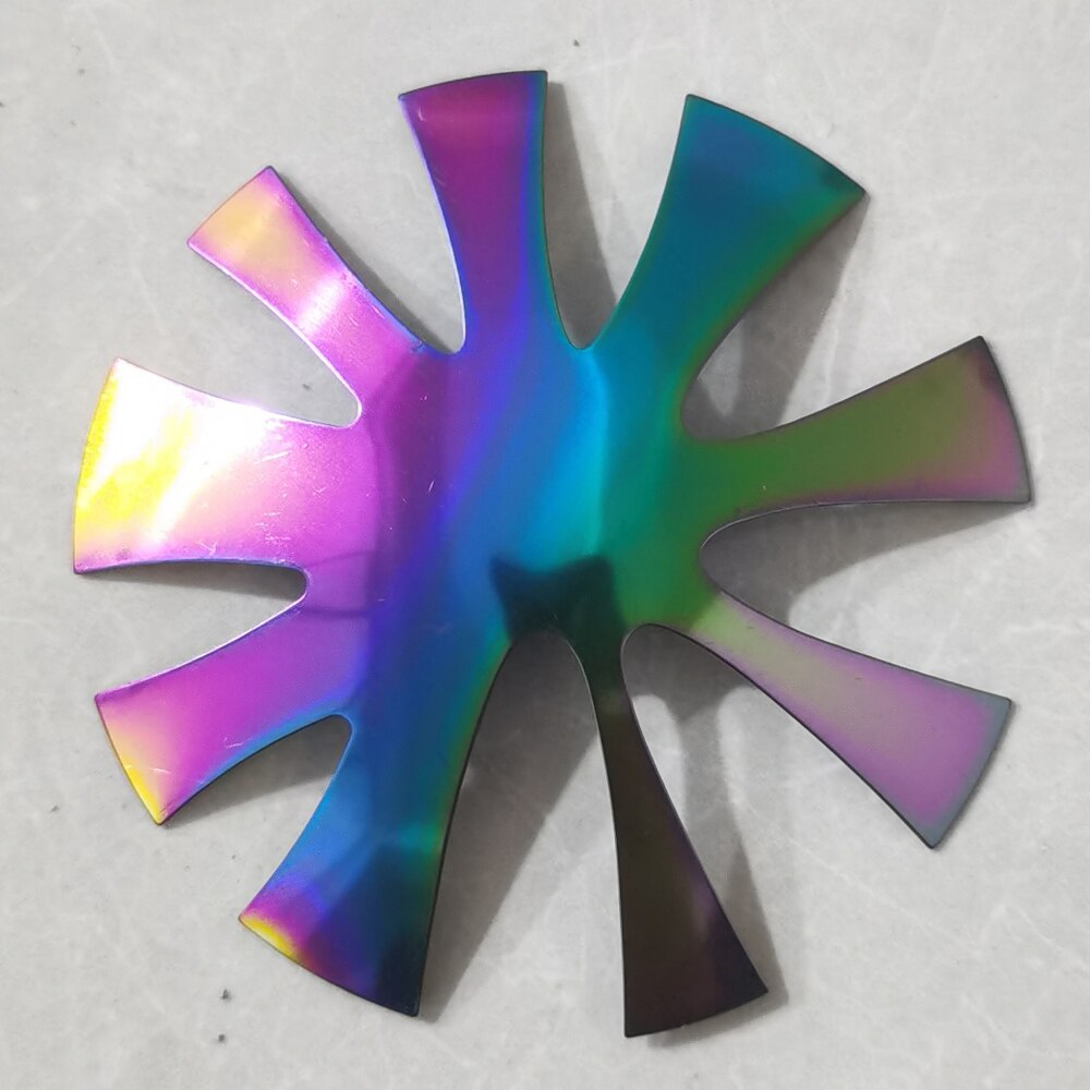 3 kolory zawodowiec 9 rozmiary owalne francuski trymer paznokcie szablon V linia głębokie migdałów kształt porady manicure krawędzi paznokcie akrylowe nóż TB #2: 4