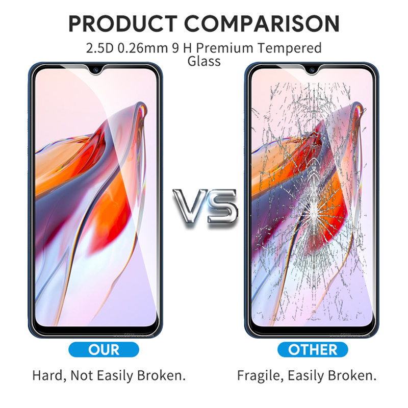 Xiaomi redmi 12c hoesje, schokbestendige transparante cover, redmi 12c 12 c c12 redmi 12c 4g gehard glazen cameralensfolie, siliconen fundas