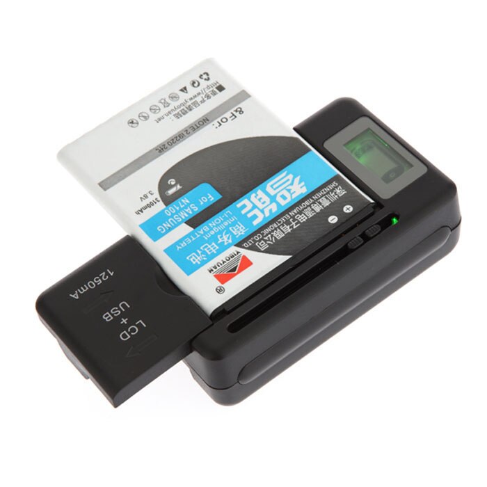 EPULA MiniNew YIBOYUAN Universal Battery Charger + USB-Port For Smartphone Battery for Mp3 Mp4 players For Samsung, Sany