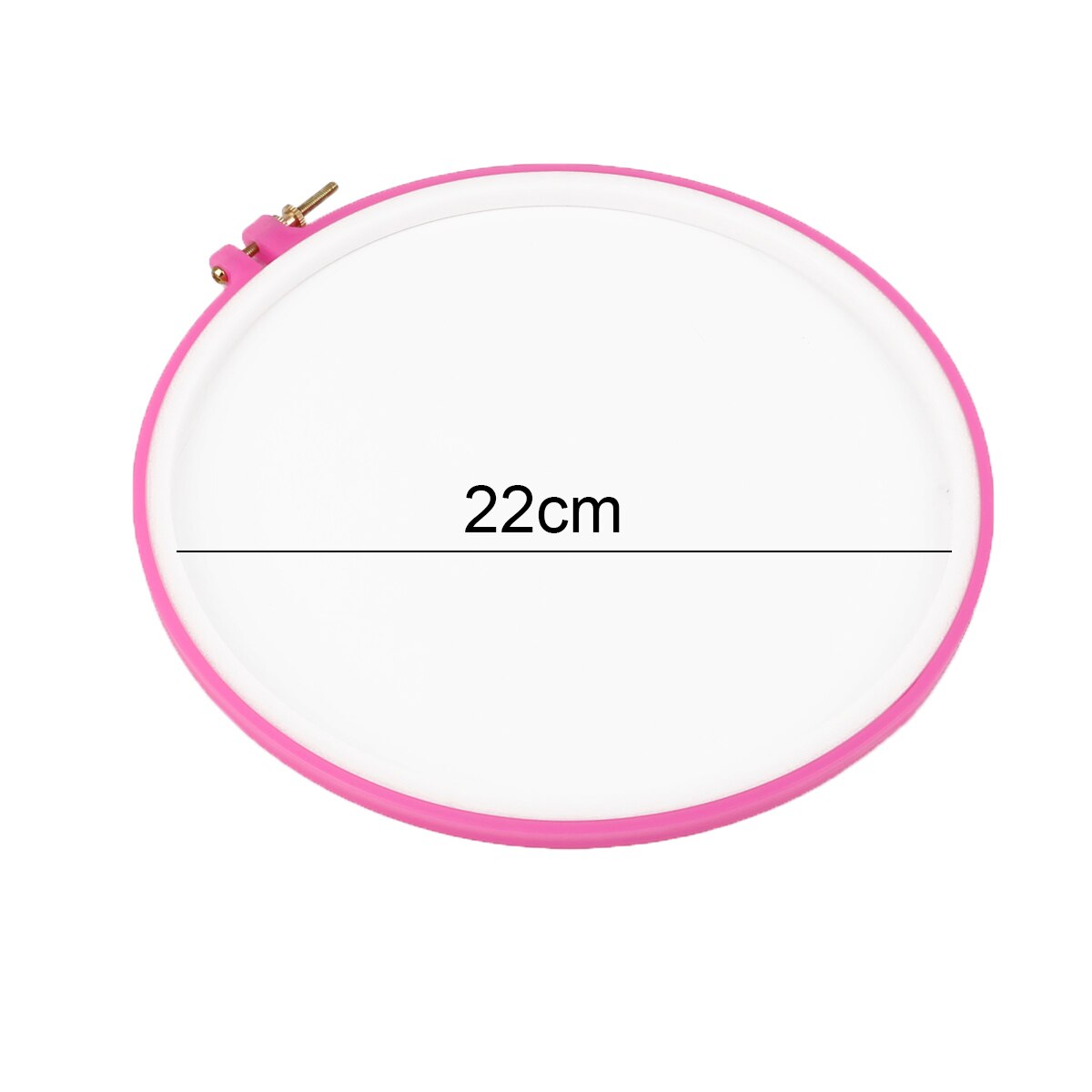 9-28cm Plastic Frame Hoop Circle Embroidery Round Machine Bamboo For Cross Stitch Hand DIY Household Craft Sewing Needwork Tool: Style 6